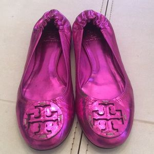 Tory Burch ballet flats, size 9 1/2.